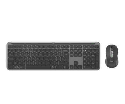Zestaw (Mysz + Klawiatura) LOGITECH Zestaw mysz + klawiatura MK950 Sigantura Slim US Graphite 920-012490